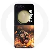 Image de Coque Samsung Galaxy Z Flip5 Demon Slayer Nezuko 3D art anime Manga