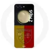 Image de Coque Samsung Galaxy Z Flip5 RCL LENS Logo fond jaune et rouge