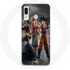 Image de Coque Samsung Galaxy A40 Sangoku naruto Luffy one piece Dragon Ball z 3D Anime manga