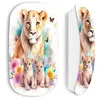 Image de Souris blanc sans Fil Lionne et ses bebes