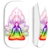 Image de Souris blanc sans Fil Lotus chakra coloree
