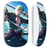 Image de Souris blanc sans Fil One Piece Roronoa Zoro epée manga anime