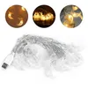 Image de Guirlande lumineuse LED avec pendentif lune en plastique lumière blanc