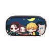 Image de Trousse à crayon Demon Slayer Bleu 20x10x5cm