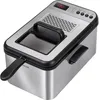 Image de Friteuse Ã©lectrique - Sencor - SFR 8200SS - 2200 W - 3,2 L - Noir/Acier Inoxydable