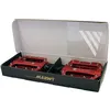 Image de Pédale Marwi SP-1210 Alu Rouge BMX Extra-Fine (emballée dans une boîte)