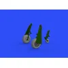 Image de P-51d Wheels Cross Tread For Eduard - 1:48e - Eduard Accessories