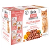 Image de Brit Care Cat, filets en sauce, 12 x 85 g - Paquet mixte, 4 saveurs