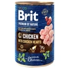 Image de Brit Premium by Nature 6 x 400 g - poulet, coeurs de poulet