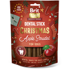 Image de 250g de strudel aux pommes Brit Care Dental Stick édition de Noël friandises pour chien