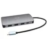 Image de i-Tec USB-C Metal Nano Dock - Station d'accueil - USB-C / Thunderbolt 3 - VGA HDMI - GigE - 112 Watt - Europe