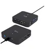 Image de i-Tec - Station d'accueil - USB-C / USB4 / Thunderbolt 3 / Thunderbolt 4 / Thunderbolt 5 - 2 x HDMI, DP++ - 1GbE - Europe