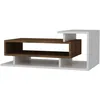 Image de Table Basse Design Scandinave Spring - L. 90 X H. 35 Cm - Blanc