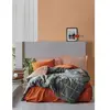Image de Parure De Lit - 1 Housse De Couette 220 X 240 Cm + 2 Taies D'oreiller 60 X 60 Cm - 100% Coton Renforcé - Cannelle