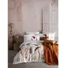 Image de Parure De Lit - 1 Housse De Couette 220 X 240 Cm + 2 Taies D'oreiller 60 X 60 Cm - Satiné 100% Coton - Blanc