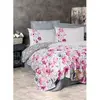 Image de Parure De Lit - 1 Housse De Couette 220 X 240 Cm + 2 Taies D'oreiller 60 X 60 Cm - 100% Coton Renforcé - Gris