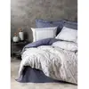Image de Parure De Lit - 1 Housse De Couette 220 X 240 Cm + 2 Taies D'oreiller 60 X 60 Cm - 100% Coton Renforcé - Bleu