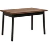 Image de Table Ã  manger Hanah Home OLIVER extensible 120Â¿153 x 75 x 77 cm Noir