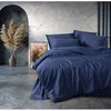 Image de Housse De Couette 140x200 Aucune - Ranforce 100% Coton RenforcÃ© Bleu FoncÃ© Avec Taie 60x60