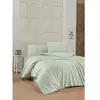 Image de Parure De Lit - 1 Housse De Couette 220 X 240 Cm + 2 Taies D'oreiller 60 X 60 Cm - 100% Coton Renforcé - Vert