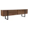 Image de Meuble TV en bois "Serenity" 180 x 30 x 50 cm - Noyer