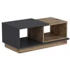 Image de Table basse en bois "Consept" 90 x 45 x 36 cm - Travertin