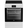 Image de Beko Beko FBE67300WCS four et cuisinière Electrique Céramique Blanc