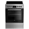 Image de Beko Beko FBE67310GX four et cuisinière Electrique Céramique Acier inoxydable