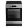 Image de Beko Beko FBE68314MXC four et cuisinière Electrique Plaque avec zone à induction Acier inoxydable