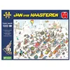 Image de Puzzle 1000 pièces Jumbo Jan Van Haasteren Descente effrénée à la montagne