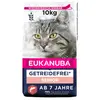 Image de 10kg Senior Grain Free riche en saumon Eukanuba Croquettes pour chat