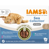 Image de IAMS Advanced Nutrition Grain Free Sea Collection en sauce pour chat   12 x 85 g