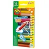 Image de Crayons de couleur triangulaire 16 pièces
