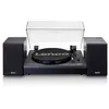 Image de Platine vinyle avec deux haut-parleurs externes Lenco LS-301BK Noir