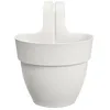 Image de ELHO Balconnière En Plastique Elho Vibia Campana Easy Hanger Small Blanc Soie - Ø 24 Cm