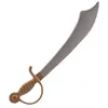 Image de Accessoire de déguisement - sabre plastique pirate oriental 52cm argent - 00697
