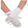 Image de Gants polyester adulte blanc