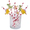 Image de Boland pailles dino junior 20 cm papier 6 pièces