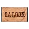 Image de Boland drapeau Saloon 90 x 150 cm polyester marron