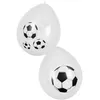 Image de 6 ballons latex ballon football vintage - 62505