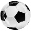 Image de 10 ASSIETTES CARTON FOOTBALL VINTAGE 23CM BLANC