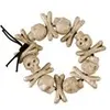 Image de bracelet tête de mort et ossements - 74191