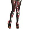 Image de paire de collants jour de la mort fleuri - 87899