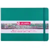 Image de Carnet Croquis - 21 X 14,8cm - 80 Feuilles - 140g - Vert Foncé - Royal Talens