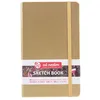 Image de Carnet Croquis 13x21cm - 80 Feuilles - 140g - Or Blanc - Royal Talens