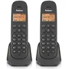 Image de Téléphone sans fil 2 combinés Profoon PDX620 Noir