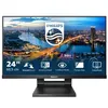 Image de Philips B Line 242B1TC - Écran LED - 24" (23.8" visualisable) - écran tactile - 1920 x 1080 Full HD (1080p) @ 75 Hz - IPS - 250 cd/m² - 1000:1 - 4 ms - HDMI VGA DisplayPort - haut-parleurs - texture noire