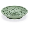 Image de Tapis à lécher silicone bol vert beeztees : 19x19x4,5 cm chien