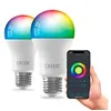 Image de Calex Lot De 2 Ampoules Standard Connectées E27 Smart Rgb Cct