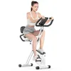 Image de Vélo d'appartement Pliable - HOME FITNESS CODE - Résistance réglables - Entraînement Gym - Blanc